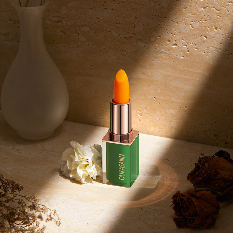 Carotene Temperature Change Lipstick Nourishing Moisturizing