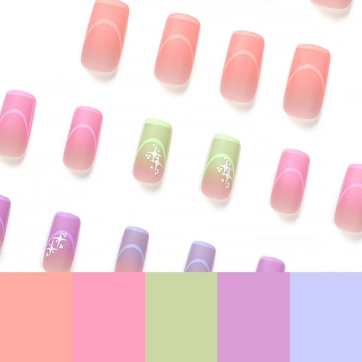 Women's Wearable Cute Nail Stickers
