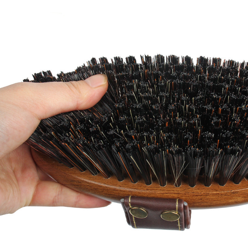 De-floating Brush Oval Harness Comb Cleaning