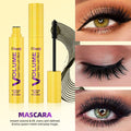 Long Lasting Non Smudge Fiber Plump Curling Mascara