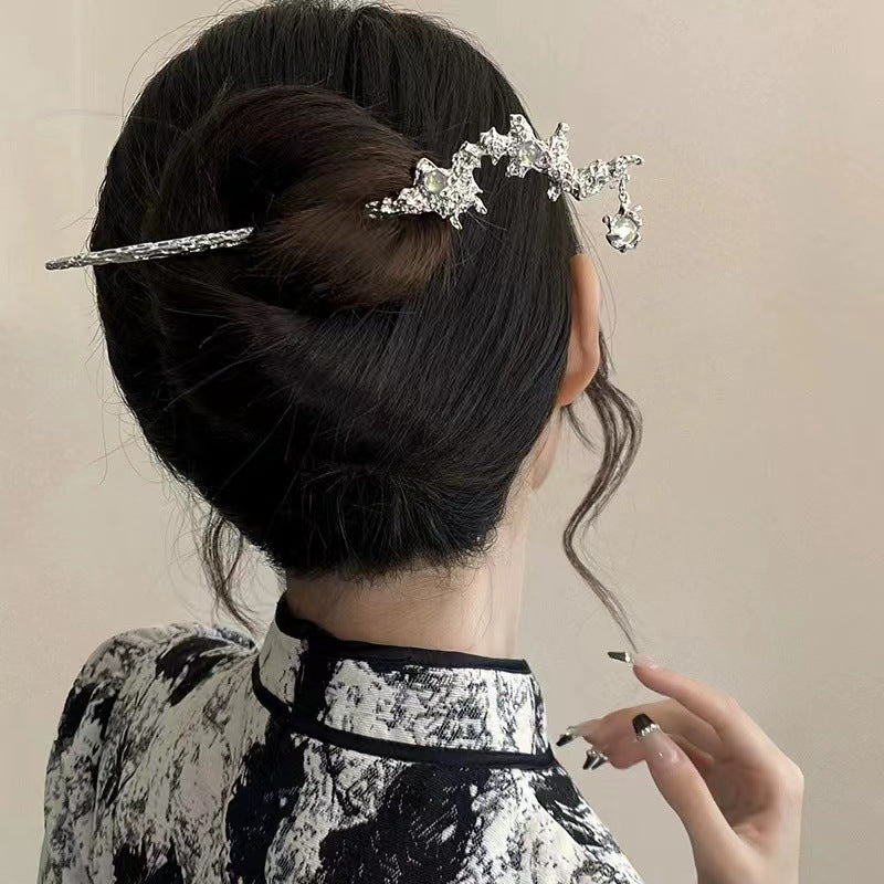Korean Premium Feeling Moonstone Metal Hairpin