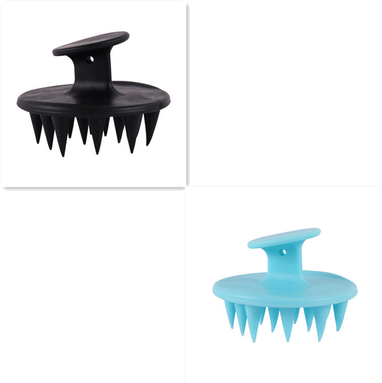 Massage Silicone Shampoo Brush To Clean Hair Comb