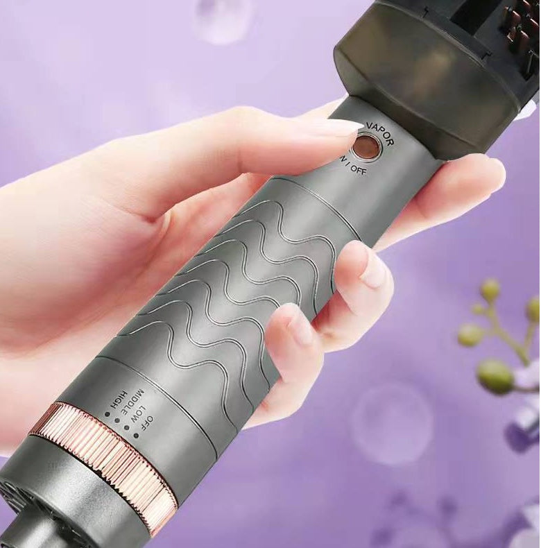 New Multifunctional Hot Air Comb Steam Spray Hair Dryer
