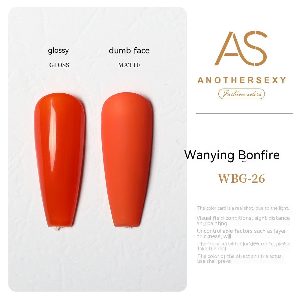 AS Yellow Nail Oil Gel New Whitening Nail Shop Special Set