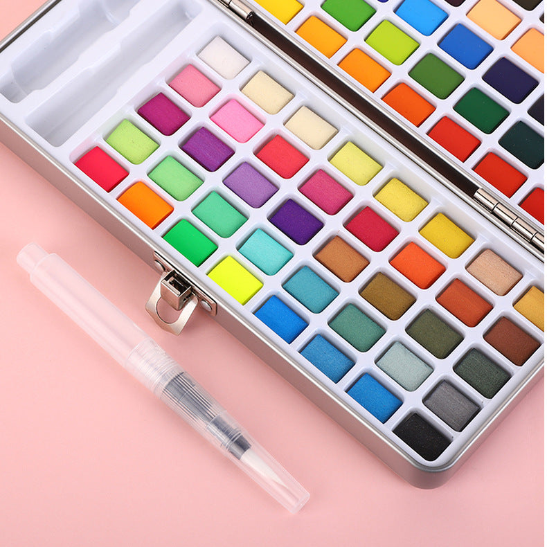 Portable Pearlescent Nail Art Pigment Set
