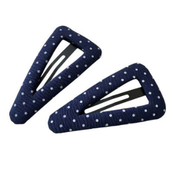 French Retro Dots Versatile High-grade Side Barrettes