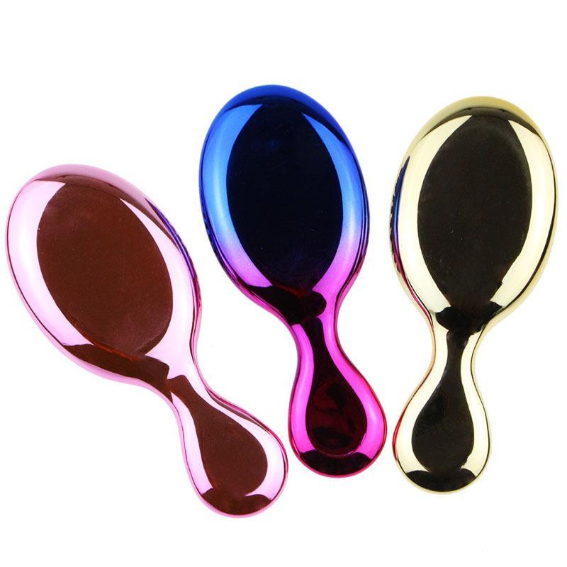 Mini Straight Hair Massage Airbag Comb With Boar Bristles