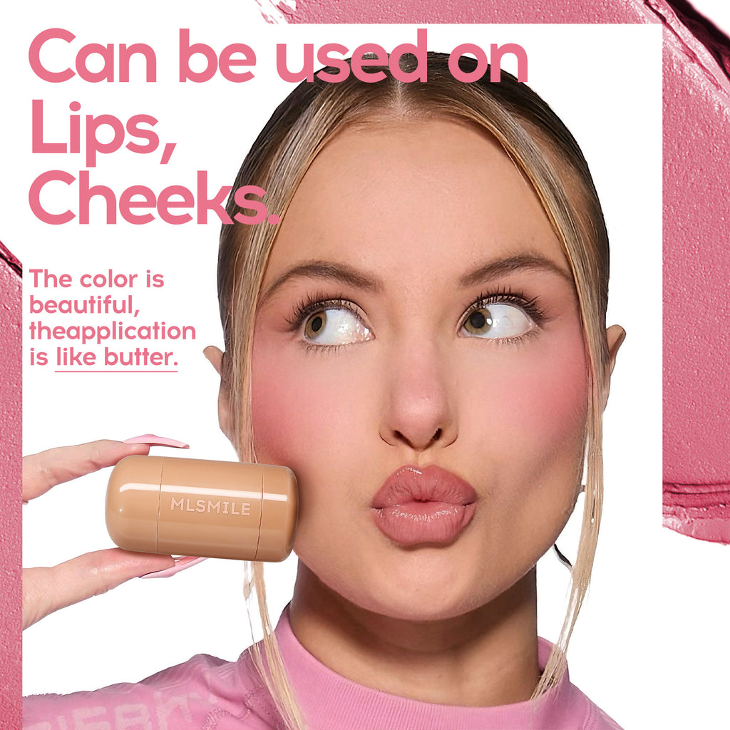 MLSMILE Blush Stick 6-color Highlight Brightening Portable