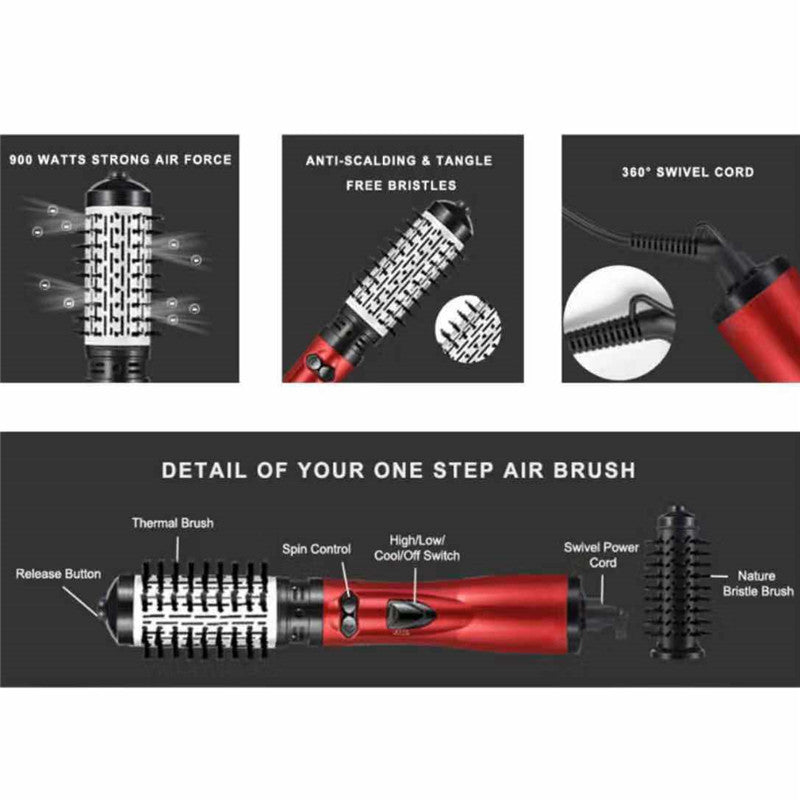Automatic Hair Curler Marcel Waver Three-in-one Cold Air Hot Air Comb Multi-functional Electric Hair Straightener New Product Blowing Combs
