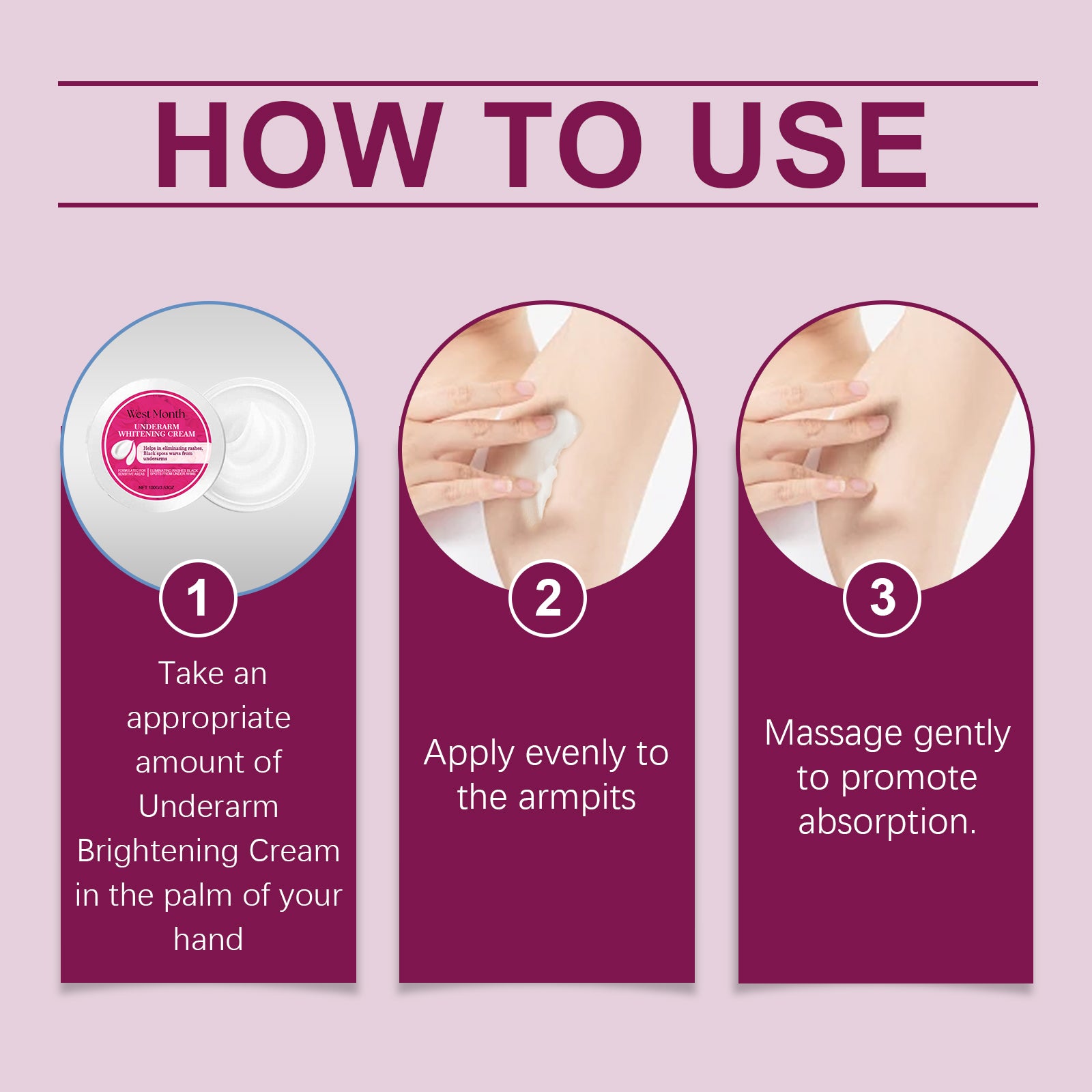 West&Month Beauty Cream Improves Dull Skin, Rejuvenates Skin, Brightens And Exfoliates Dead Skin Body Beauty Cream