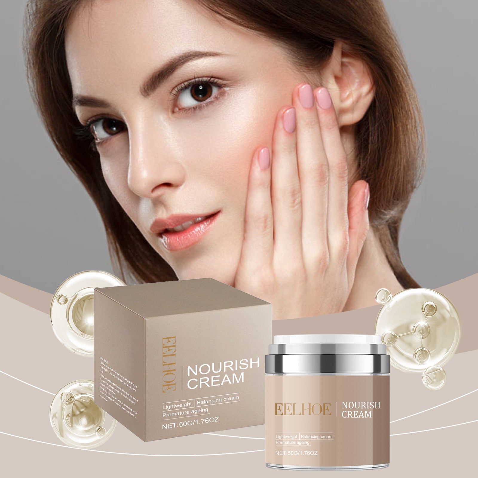 Facial Nourishing Cream Long-lasting Moisturizing