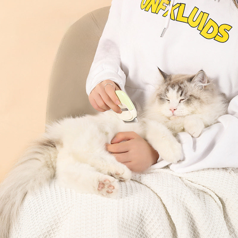 Dual-use Pet Comb, Cleaning Needle Floating Dog And Cat Hair Removal Comb Cat And Dog Supplies