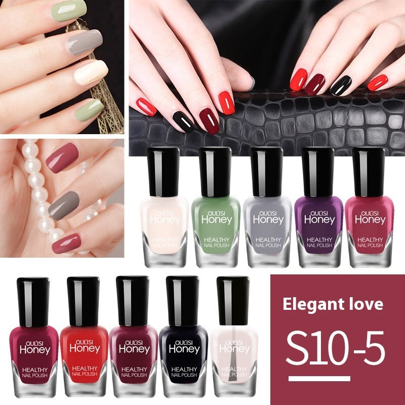 Qulisi Tearable Water-based Beginner Nail Polish