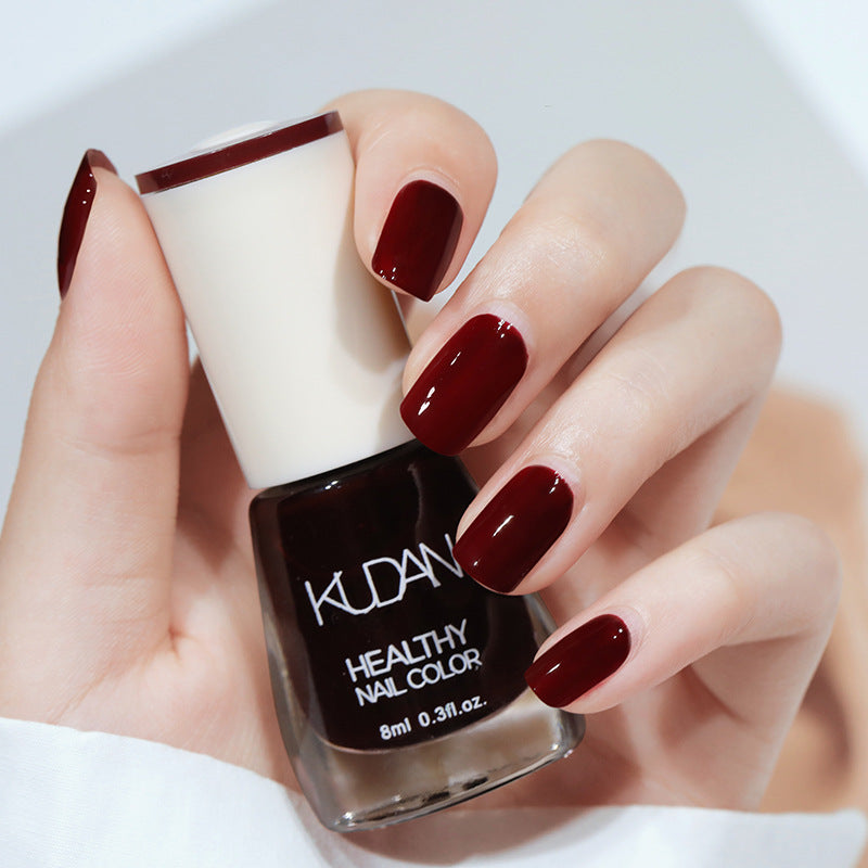 Kudan Iridescent Brightening Fine-shimmering No-bake Peel-off-free Clear Nail Polish