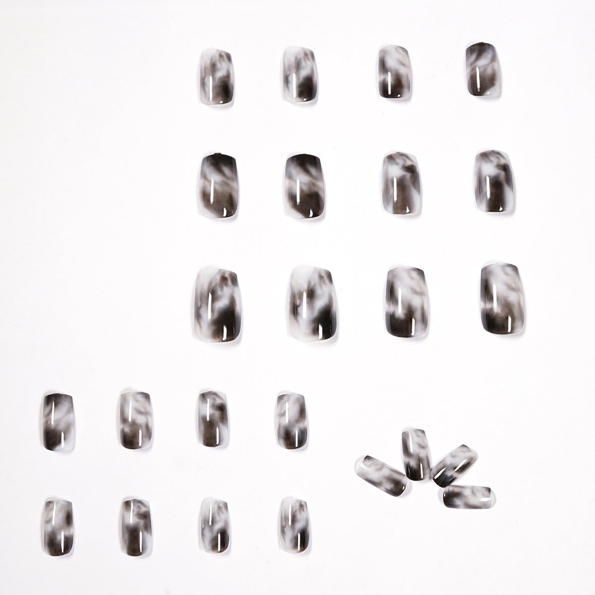 Blooming Cold Dark Wear Nail Stickers