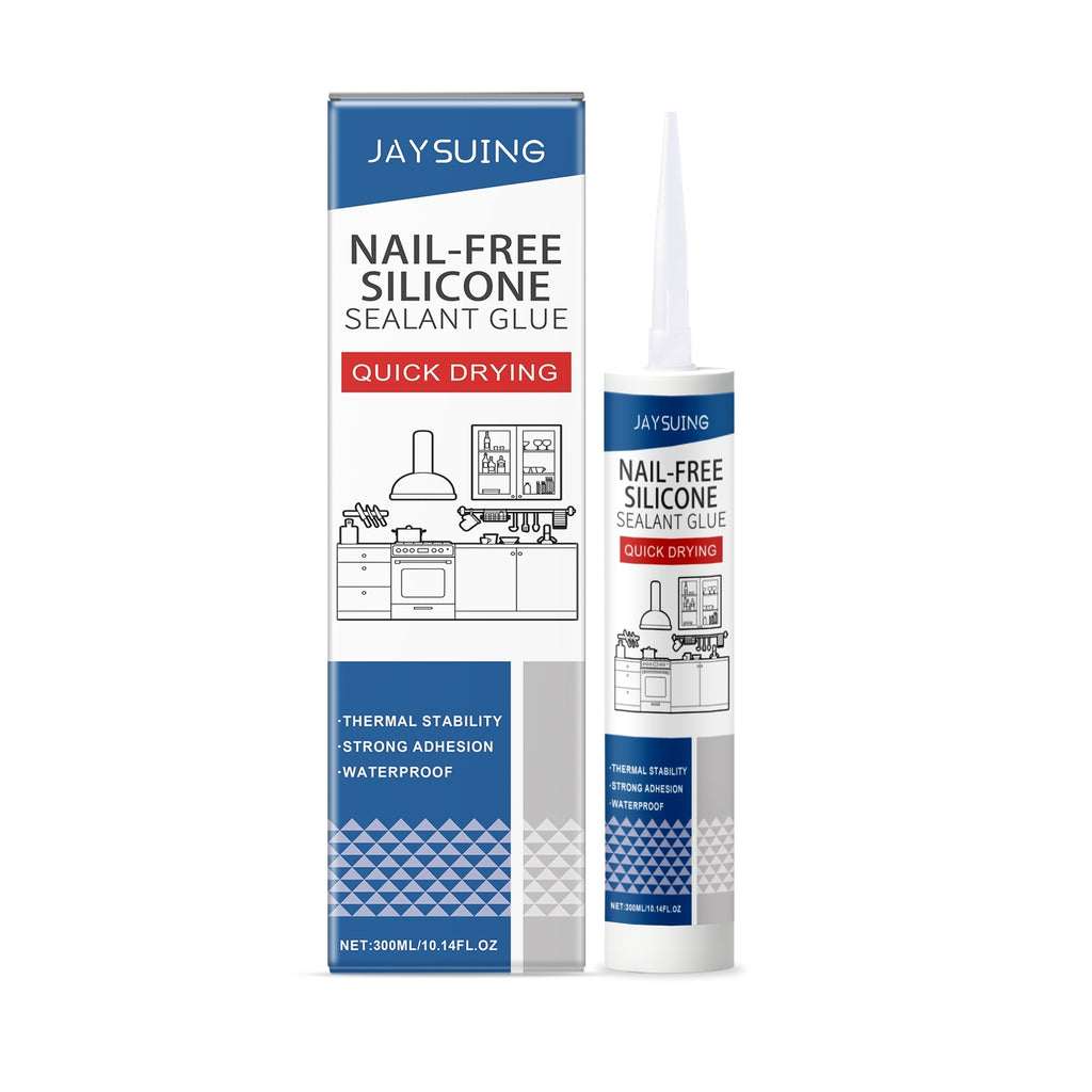 Jaysuing Nail Free Silicone Sealant Glue