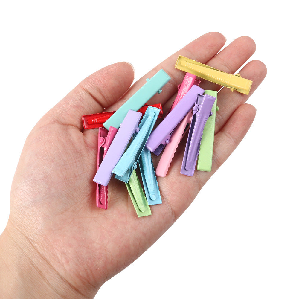 Diy All-matching Cream Glue Bangs Duckbill Clip