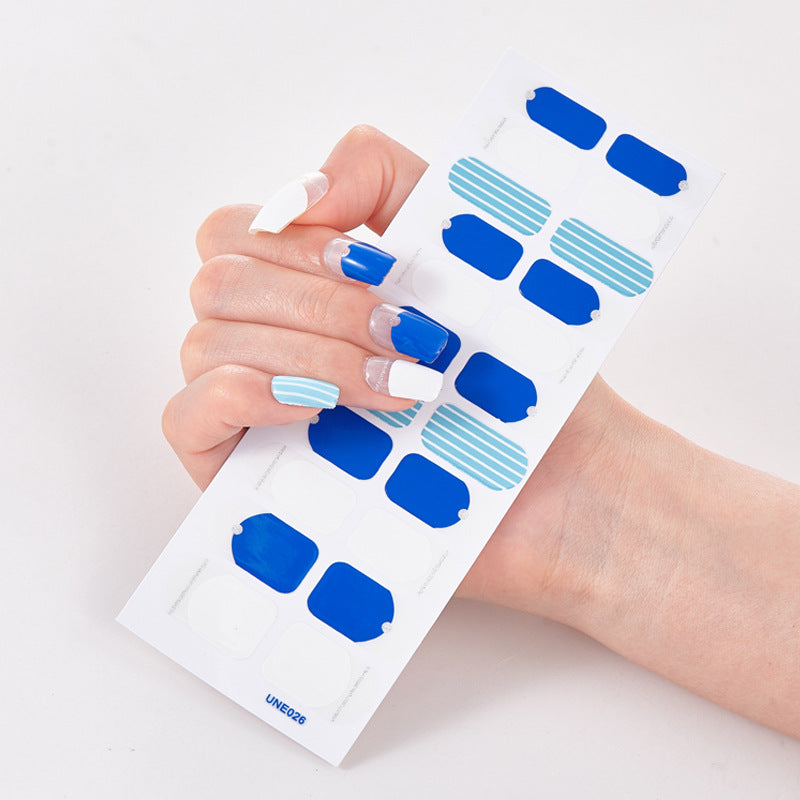 Simle Self Adhesive Nail Sticker