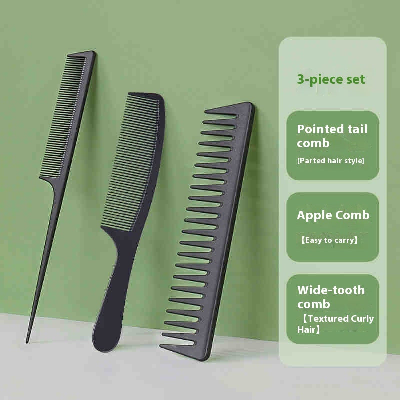 Black Hairdressing Household Minimalist Dense Gear Comb