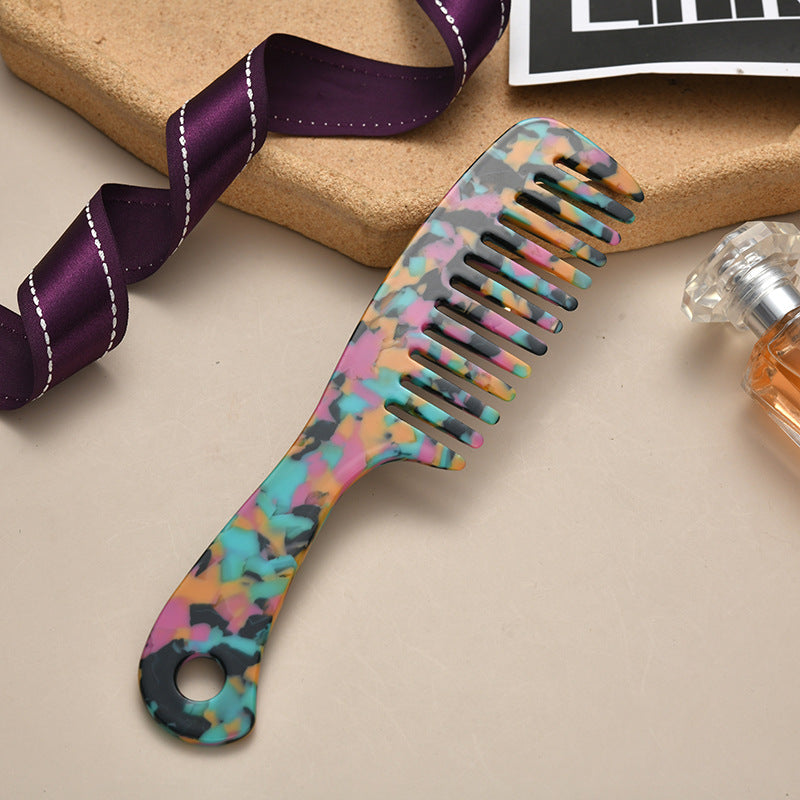 Fashion Cellulose Acetate Sheet Anti-static Comb