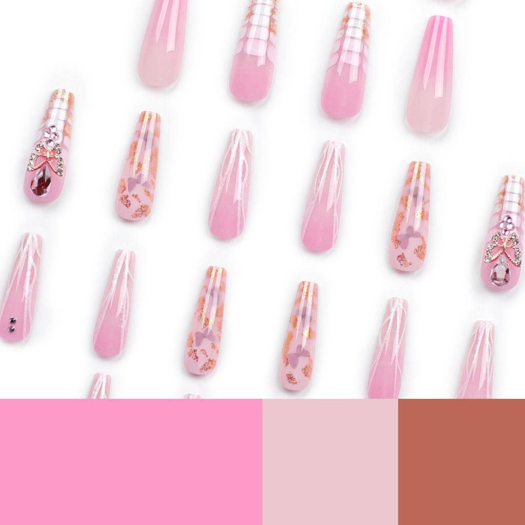 Women's Fashion Personalized Wearable Nail Sticker