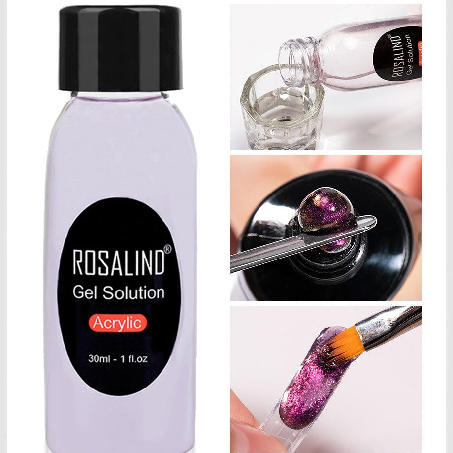 Rosalind Crystal Quick Extender Gel Nail Polish