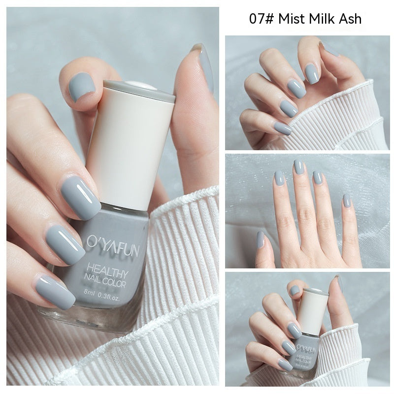 O'YAFUN Nail Polish New Water-based Long-lasting Quick-drying Transparent