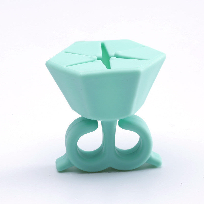 Beauty Tool Wearable Nail Polish Bottle Holder Silicone Mold