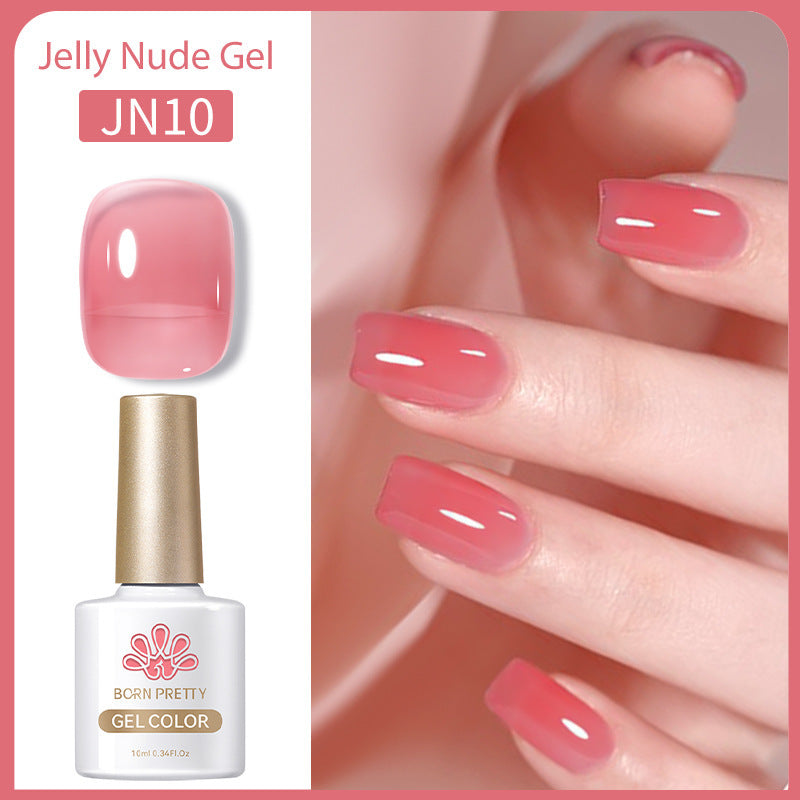 Born Pretty Nail Polish Transparent Color UV Polish Jelly Phototherapy Plastic