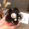 Delicate Pearl Flower Ball Hair Circle