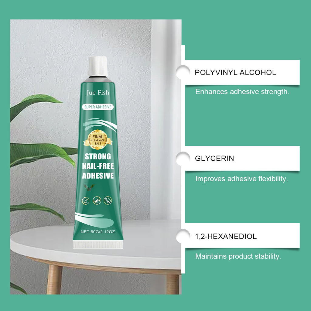 Jue Fish Strong Nail-Free Adhesive