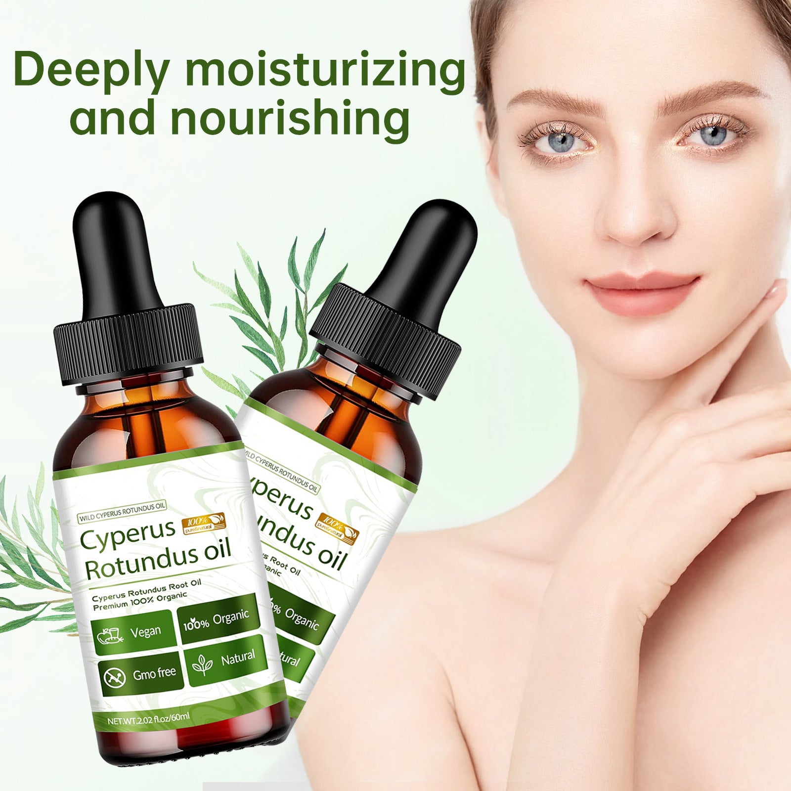 CYperus Rotundus Oil Cattail Hair Removal Oil Soothing And Reducing Hair Hydrating