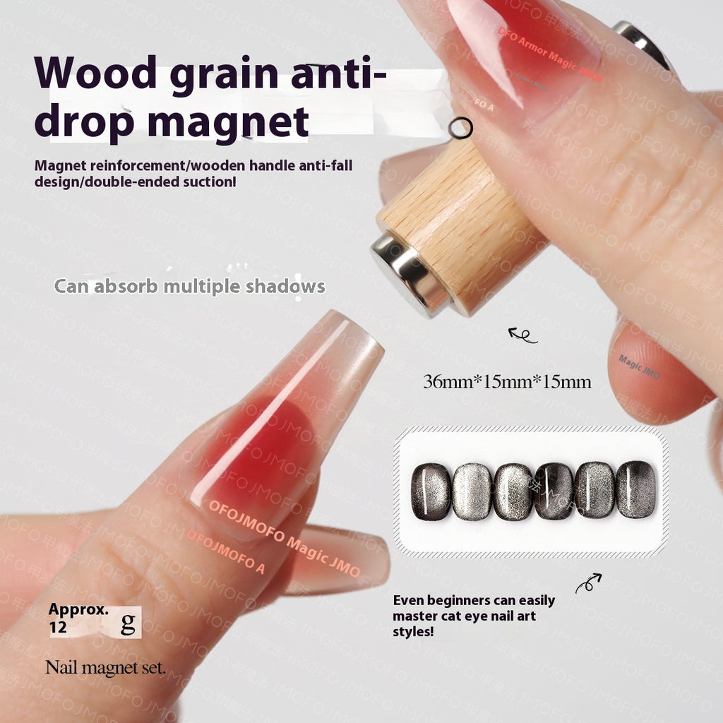 Cat Eye Gel Nail Polish Double-headed Magnetic Rod