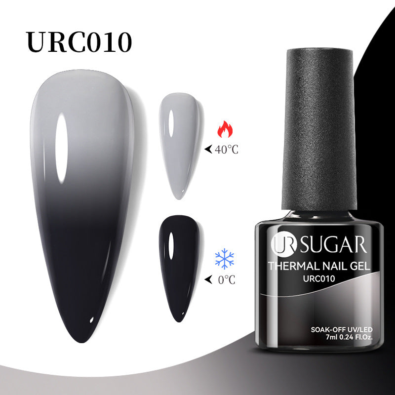 UR Sugar Autumn And Winter New Temperature Change UV Polish Cold And Warm Gradient Nail Glue