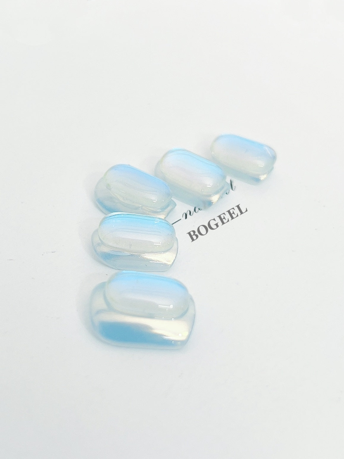 Chenailart Bogeel Ice Blue Personality Handmade Wear Armor