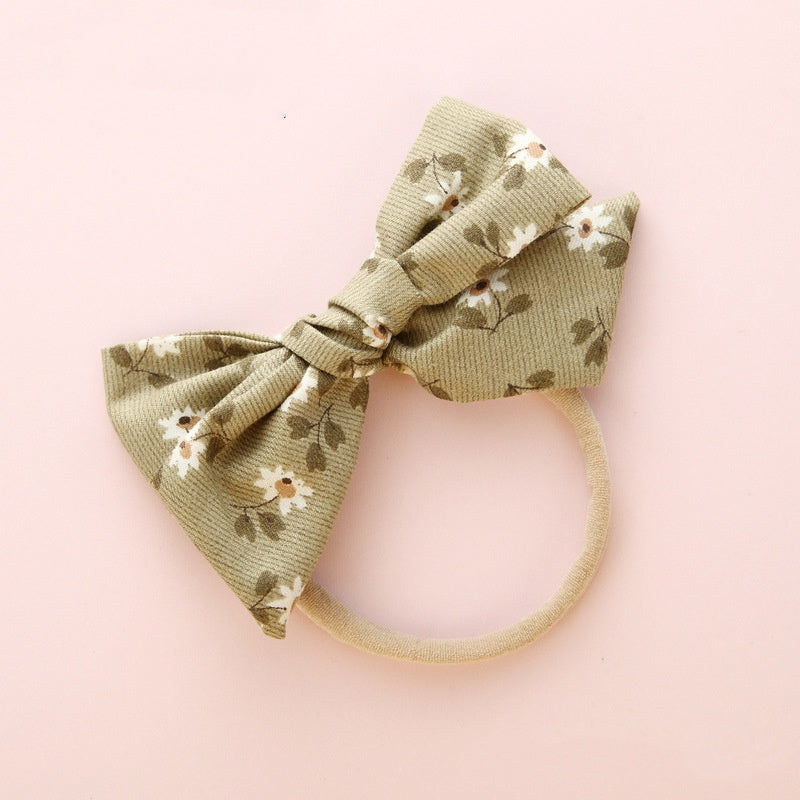 Children's Knotted Bow Hair Ring