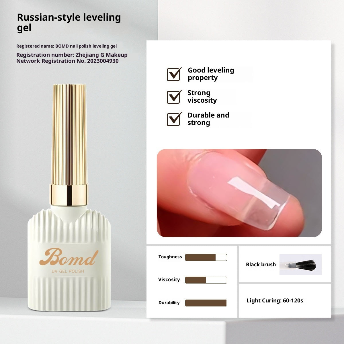 Bomd Construction Of Nail Polish Adhesive By Smudging Of Primer And Seal Coat