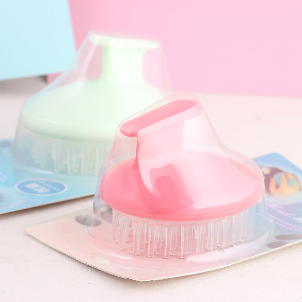 Shower Shampoo Brush Massage Comb Plastic