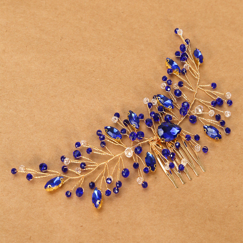 Five Teeth Disc Hair Insert Comb Bridal Photography