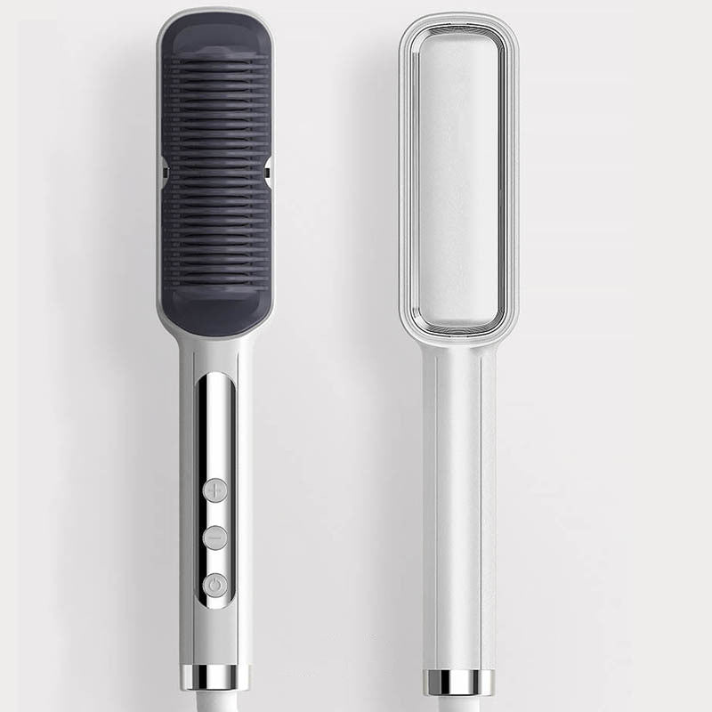 Heating Straight Hair Comb With Display Does Not Hurt Your Hair