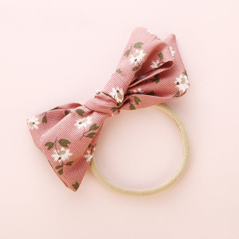 Children's Knotted Bow Hair Ring
