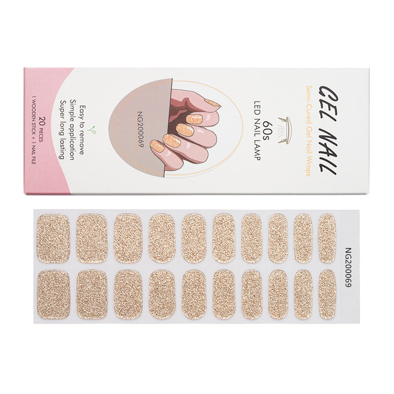 Nail Gel Semi Baked Nail Enhancement Paste