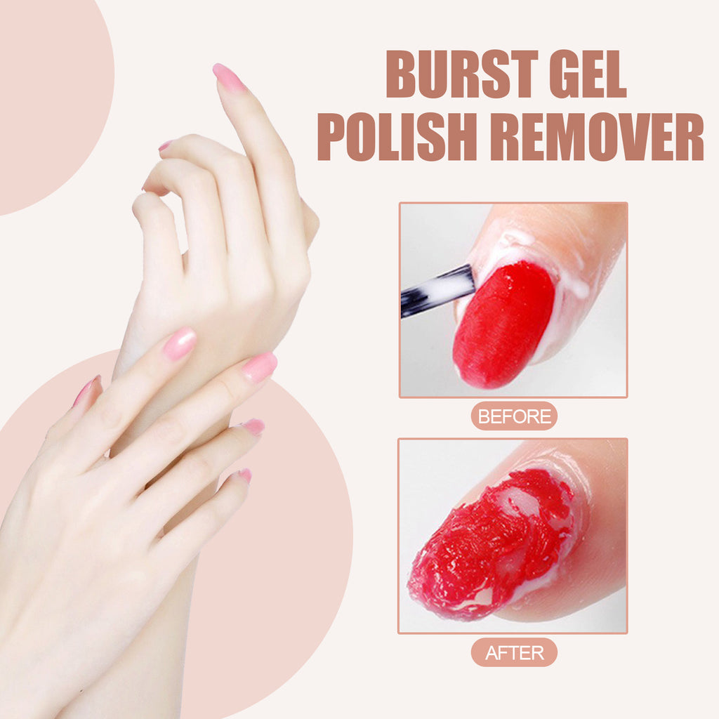 Eelhoe Gel Nail Polish Remover Easily And Quickly Dissolves Nails