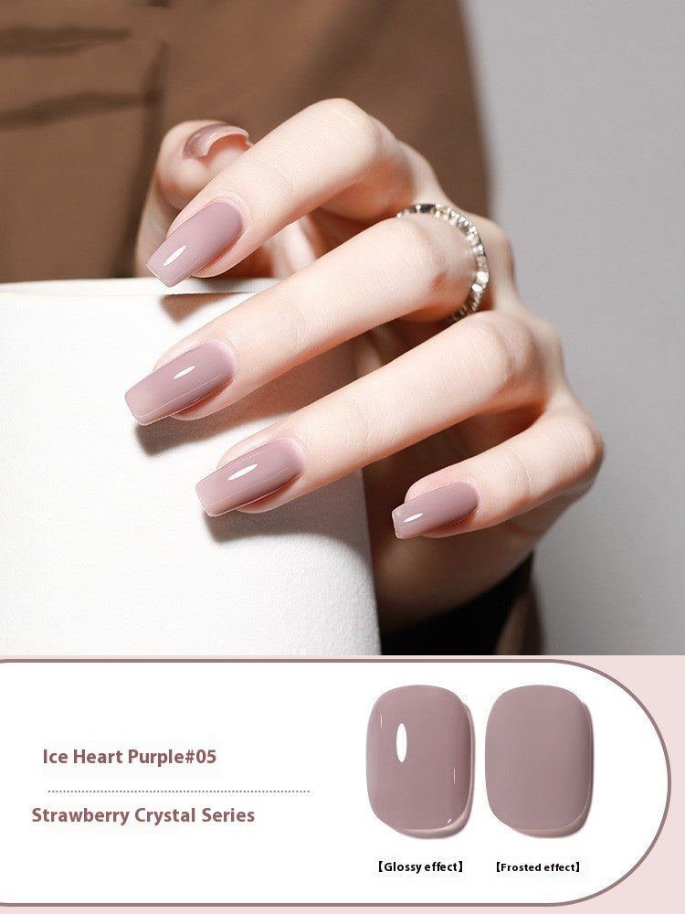 Annies Ice Transparent Nude Color Gel Nail Polish All-match