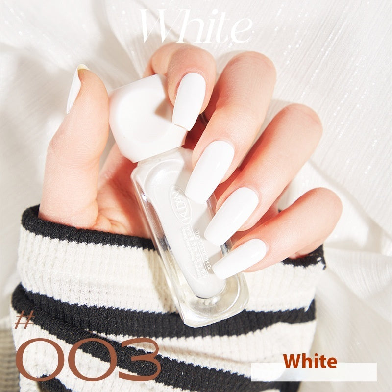 Kudan Water-based Nail Polish Peelable Quick-drying Baking-free Long-lasting Summer Macaron Popular Color