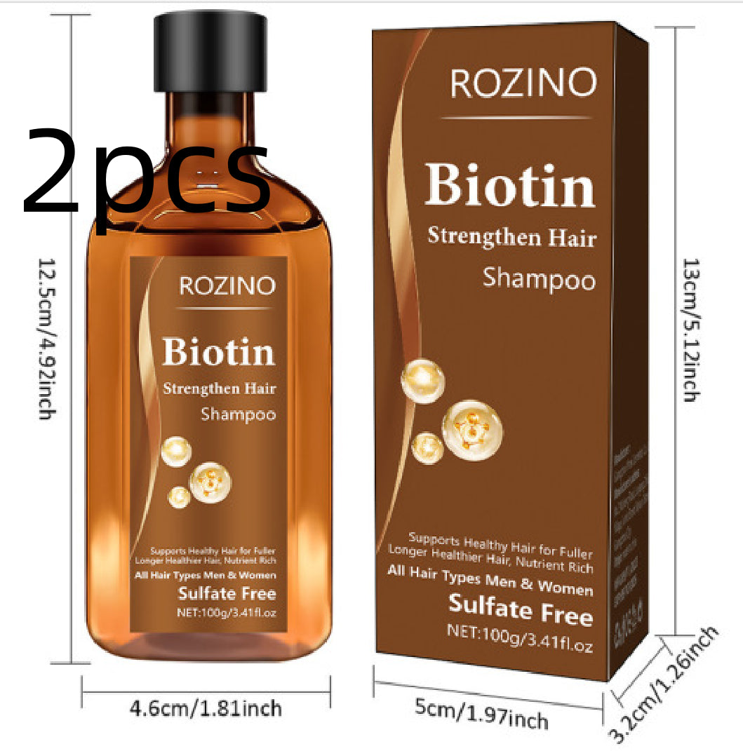 Rozino Biotin Shampoo For Strengthening And Nourishing Hair