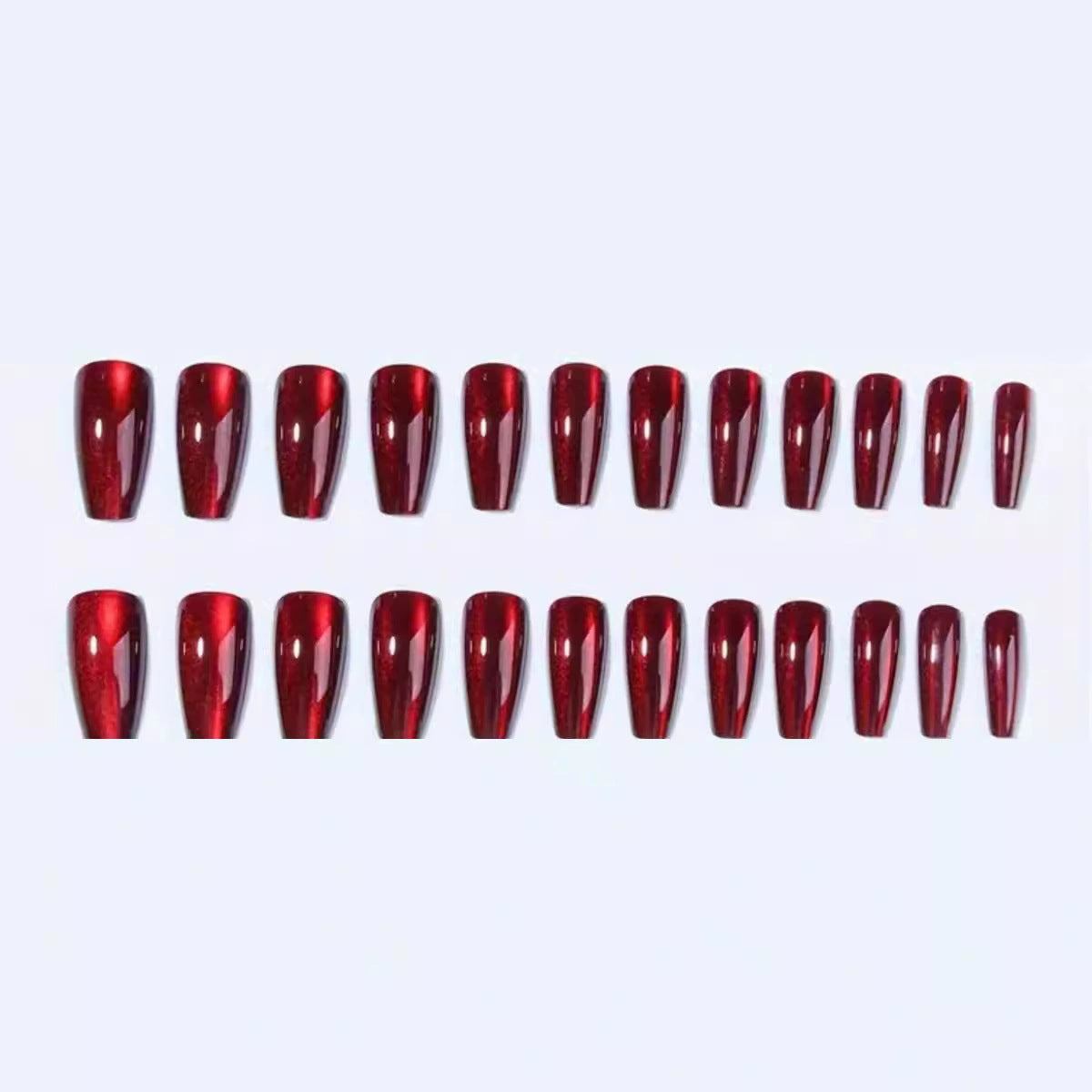 Wearable Nail Sticker 30 Pieces Cat Eye Length T