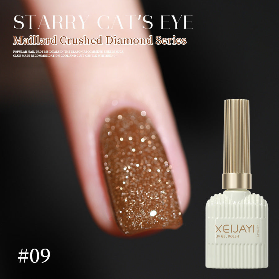 XEIJAYI Virtue Pull Disco Diamond In The Debris Gel Nail Polish