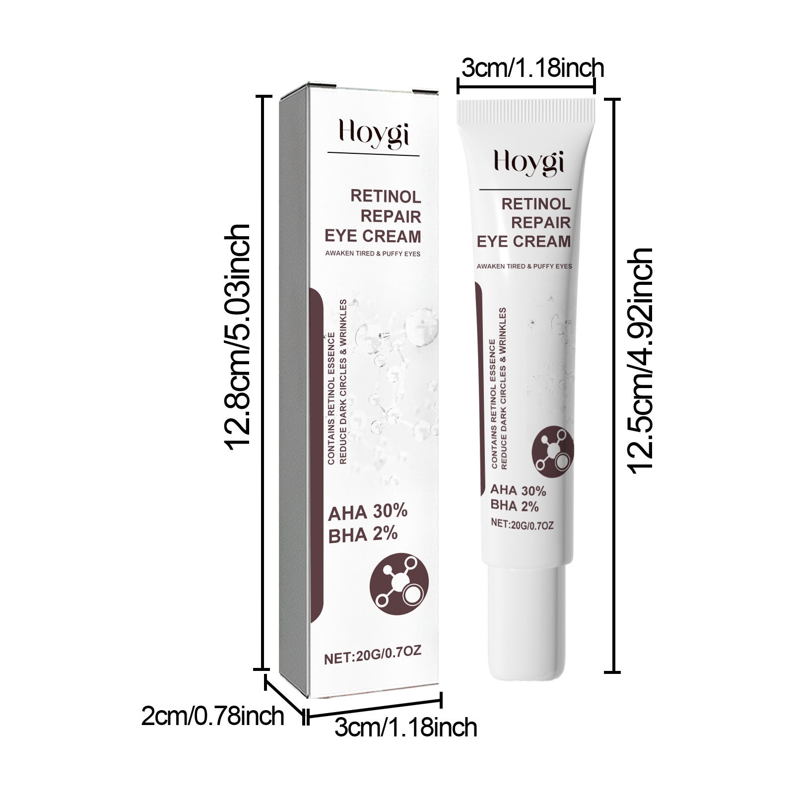 Retinol Eye Cream Moisturizing Application