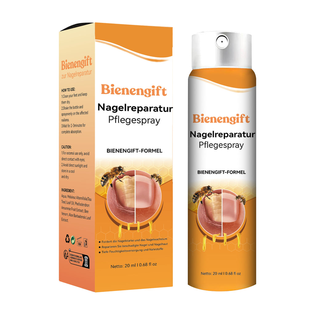 Blenengift Bee Nail Spray Repair Gray Nails